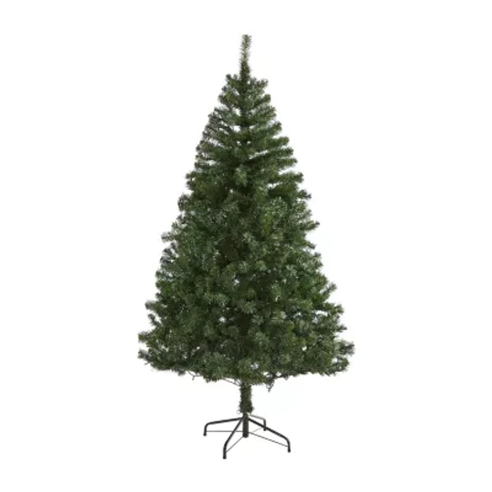 Nearly Natural Northern Tip 6 Foot Pine Christmas Tree