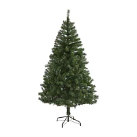 Nearly Natural Northern Tip 6 Foot Pine Christmas Tree