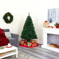 Nearly Natural Northern Tip 6 Foot Pine Christmas Tree