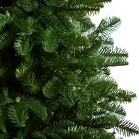 Nearly Natural 4 Foot South Carolina Fir With 752 Bendable Branches And 250 Clear Lights Pre-Lit Christmas Tree