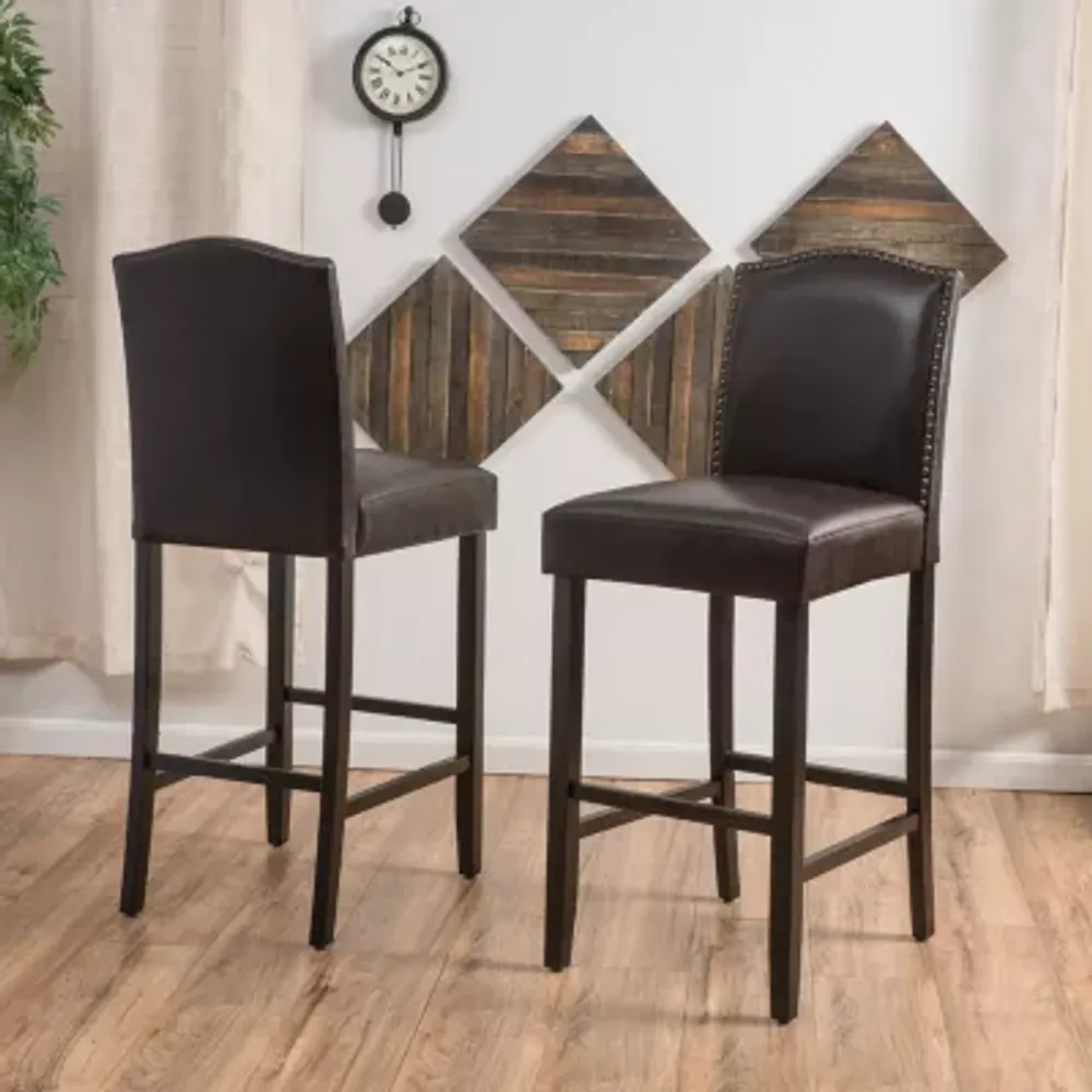 Markson 2-pc. Upholstered Bar Stool