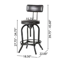 Vlippu Upholstered Bar Stool