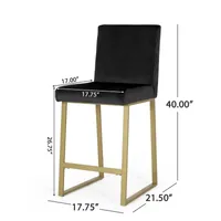 Toucanet 2-pc. Upholstered Bar Stool