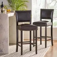 Mayfield 2-pc. Upholstered Bar Stool