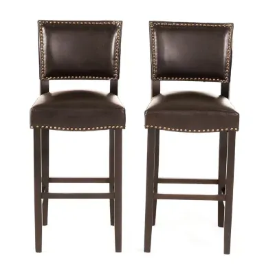 Mayfield 2-pc. Upholstered Bar Stool