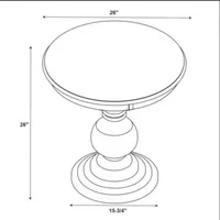 Adkins Round Accent Table