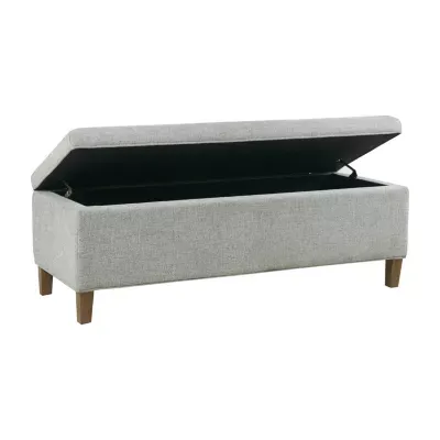 INK+IVY Marcie Storage Upholstered Bench