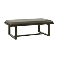 Madison Park Conner Upholstered Ottoman