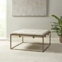 Madison Park Orrell Upholstered Ottoman