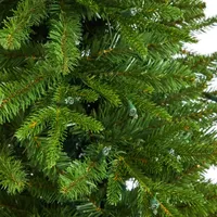 Nearly Natural 3 Foot Finland Fir In Decorative Planter Pre-Lit Christmas Tree