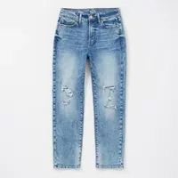 a.n.a Womens High Rise Curvy Straight Leg Jean