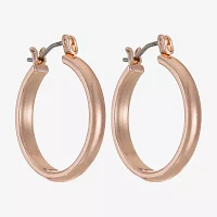 Liz Claiborne Womens 22mm Hypoallergenic Hoop Earrings
