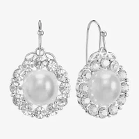 Monet Jewelry Simulated Pearl Drop Earrings