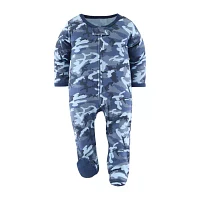 The Peanutshell Blue Camo Baby Boys 3-pc. Sleep and Play