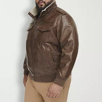 Levi's® Faux Leather Bomber Jacket Big and Tall