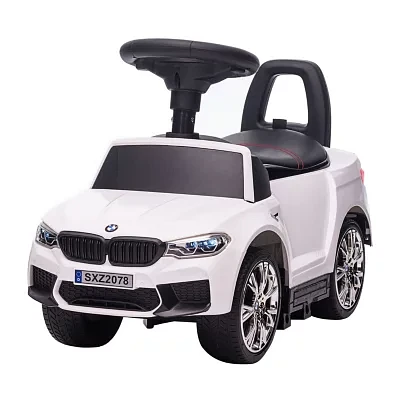 Best Ride On Cars BMW 4 In 1 White Push Car