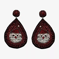 Bijoux Bar Santa Drop Earrings