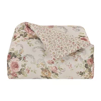 Royal Court Chablis 4-pc. Floral Midweight Comforter Set