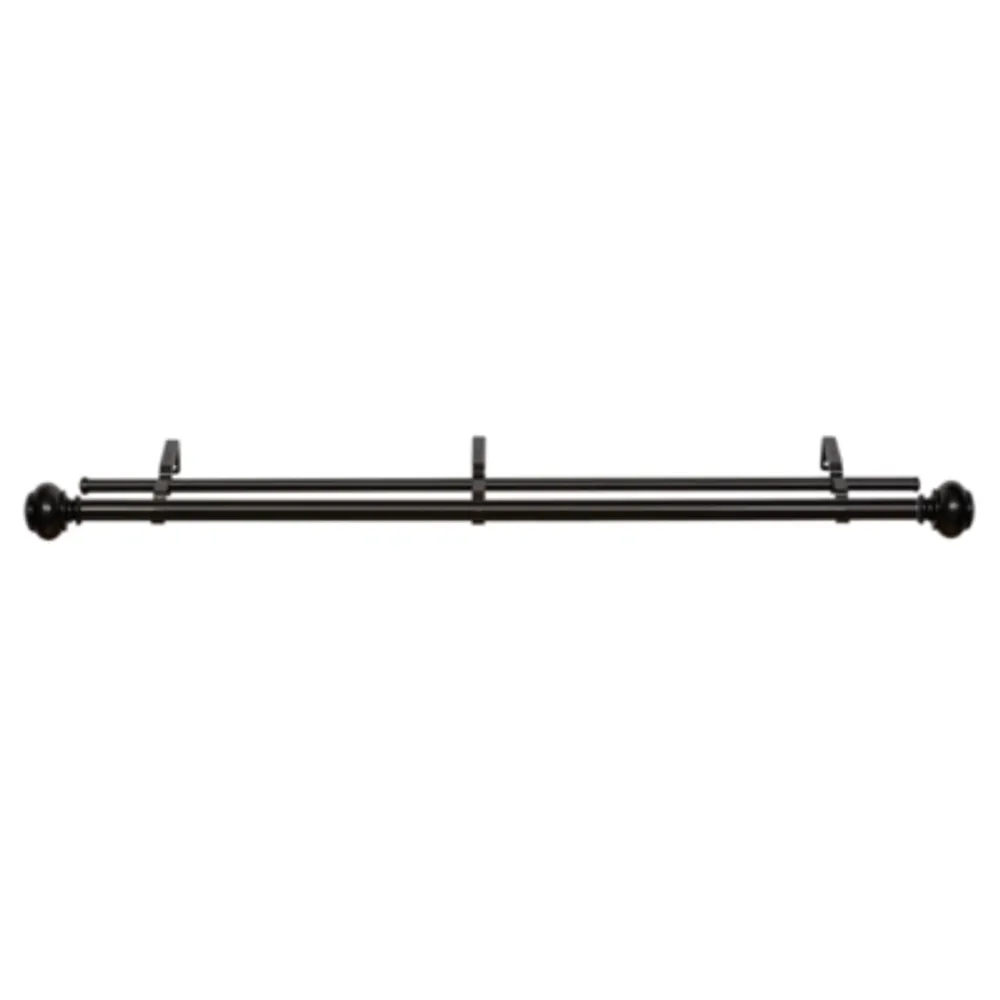 Buono II Brenner Double Curtain Rod