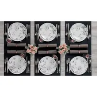 Corelle Boutique 12-pc Misty Leaves Dinnerware Set