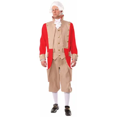 Mens British Redcoat 2-pc. Costume