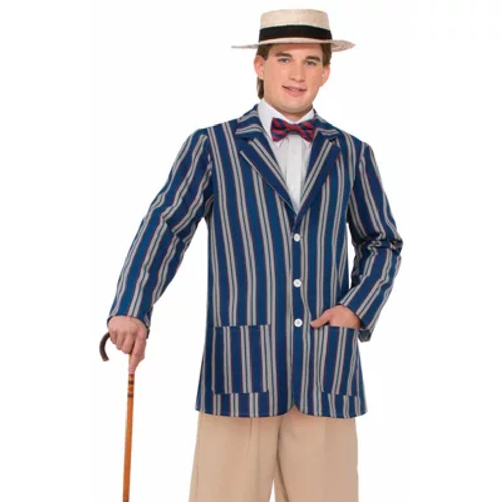 Mens Roaring 20'S Boater Jacket Mens Costume Costume Accessory