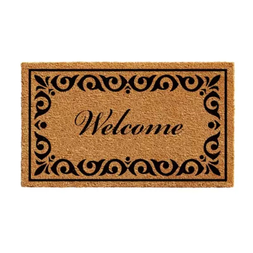 Calloway Mills Breaux Welcome Outdoor Rectangular Doormat