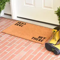 Calloway Mills Hey There Outdoor Rectangular Doormat