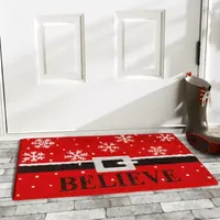 Calloway Mills Believe Outdoor Rectangular Doormat