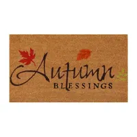 Calloway Mills Autumn Blessings Outdoor Rectangular Doormats