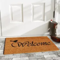 Calloway Mills Chirp Welcome Outdoor Rectangular Doormat