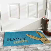 Calloway Mills Happy Easter Outdoor Rectangular Doormat