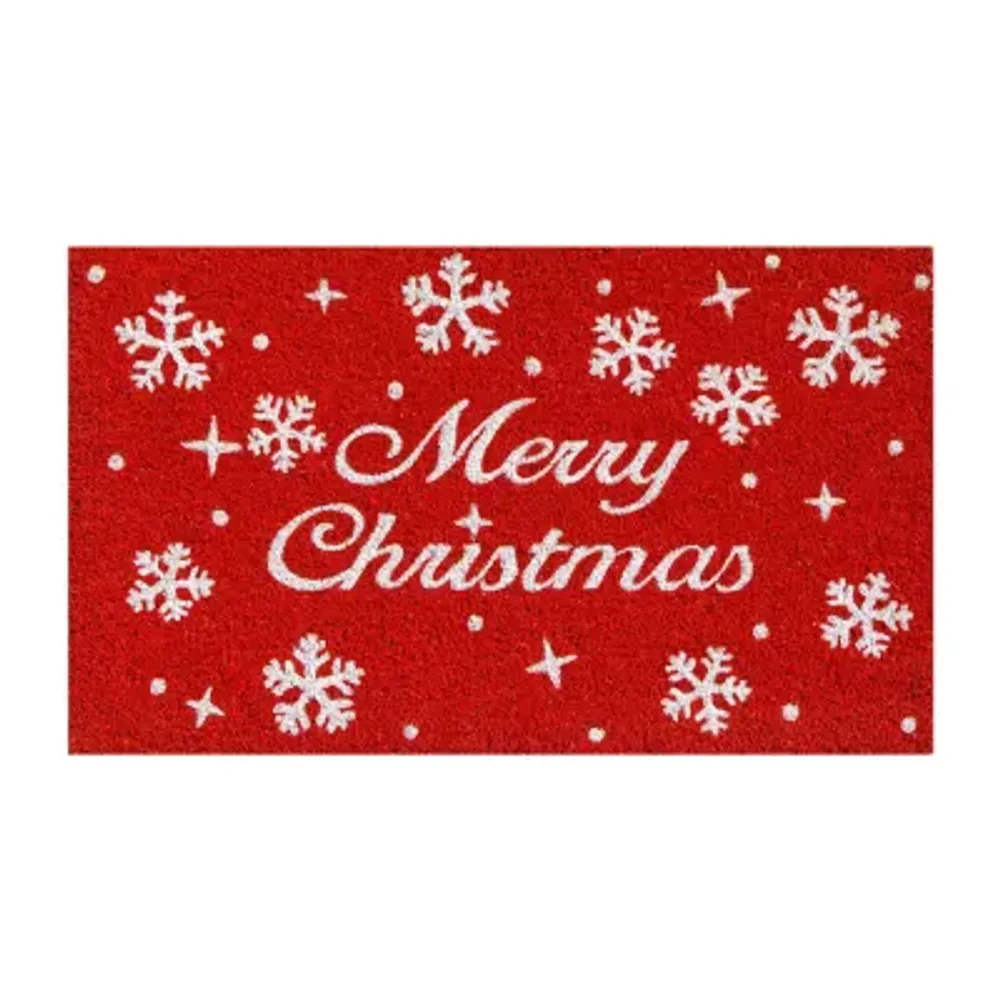 Calloway Mills Christmas Stars Outdoor Rectangular Doormat