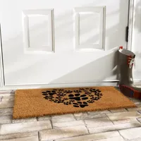 Calloway Mills Heart Paws Outdoor Rectangular Doormats