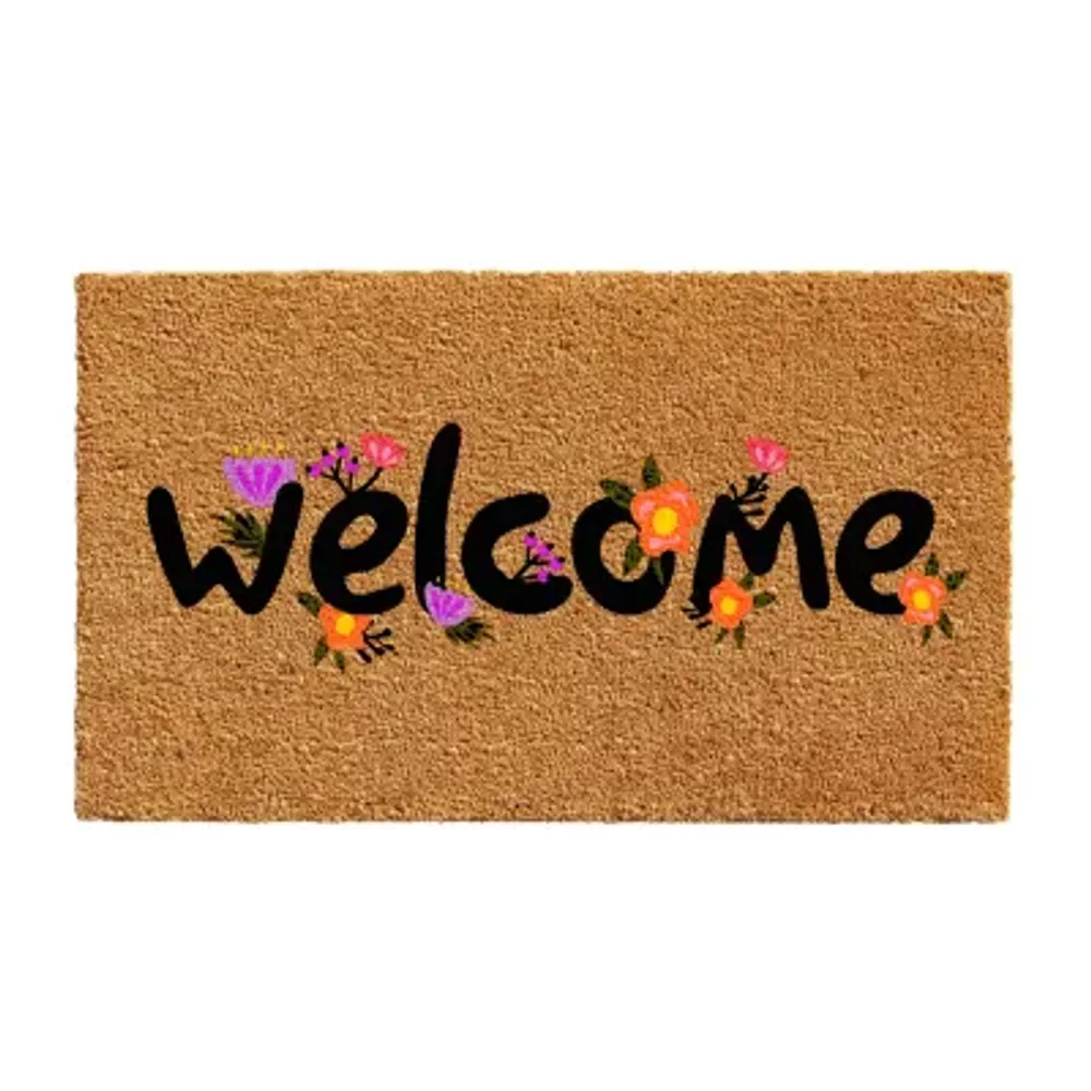 Calloway Mills Spring Welcome Outdoor Rectangular Doormat