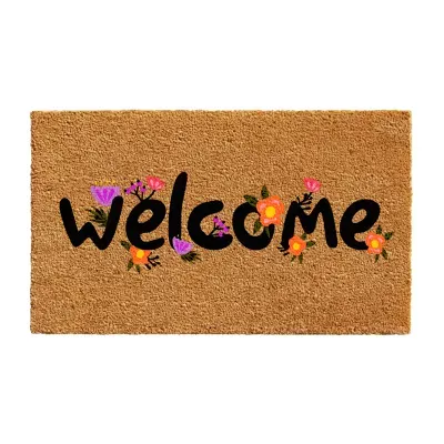 Calloway Mills Spring Welcome Outdoor Rectangular Doormats