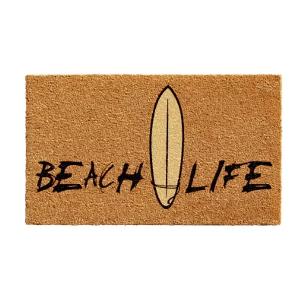 Calloway Mills Beach Life Outdoor Rectangular Doormat