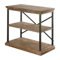  Wood 3-Tier Bookshelf