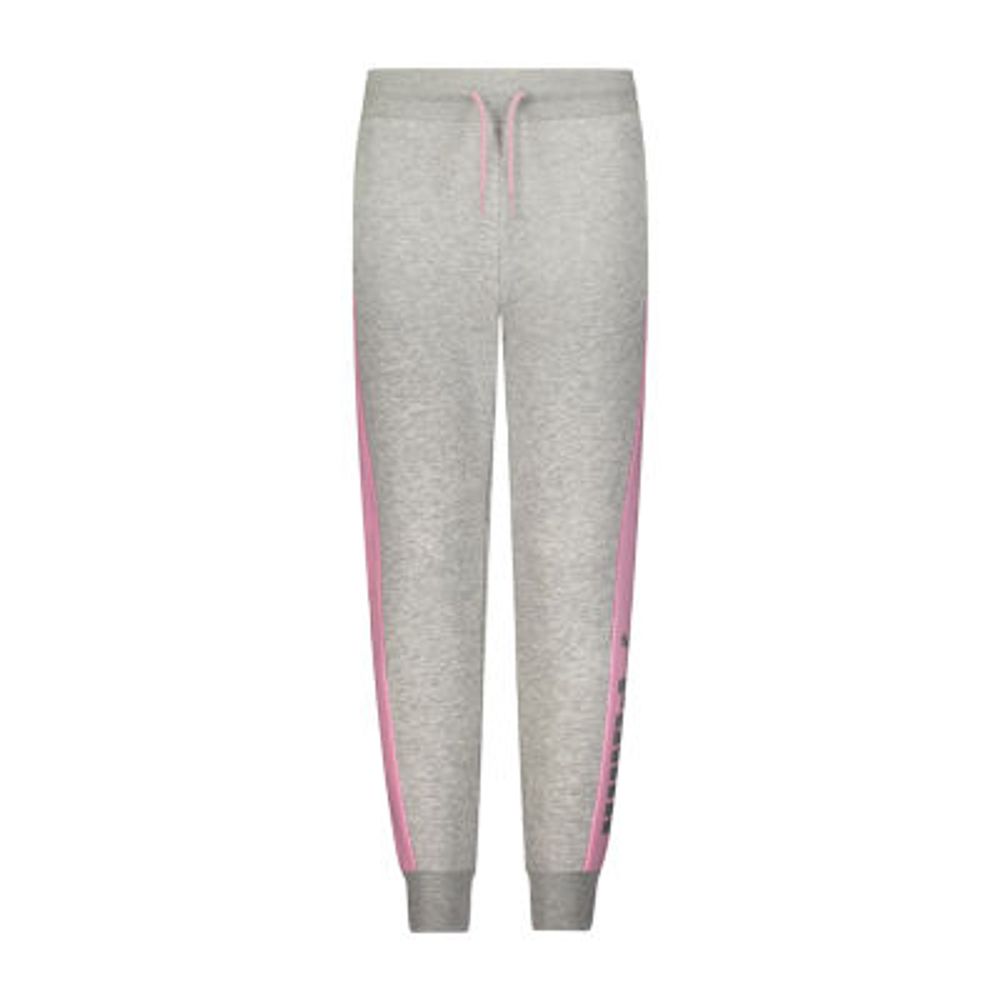 PUMA Big Girls Jogger Cuffed Fleece Sweatpant