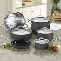 Cuisinart GreenGourmet Hard Anodized 10-pc. Cookware Set