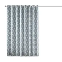 Sunsmart Kagen 100"W X 84"L Energy Saving Blackout Grommet Top Single Patio Door Curtain