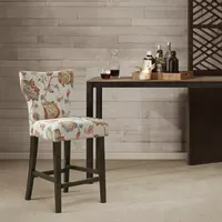 Madison Park Hayes Dining Room Collection Counter Height Upholstered Bar Stool