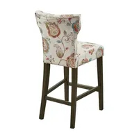 Madison Park Hayes Dining Room Collection Counter Height Upholstered Bar Stool