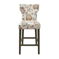 Madison Park Hayes Dining Room Collection Counter Height Upholstered Bar Stool