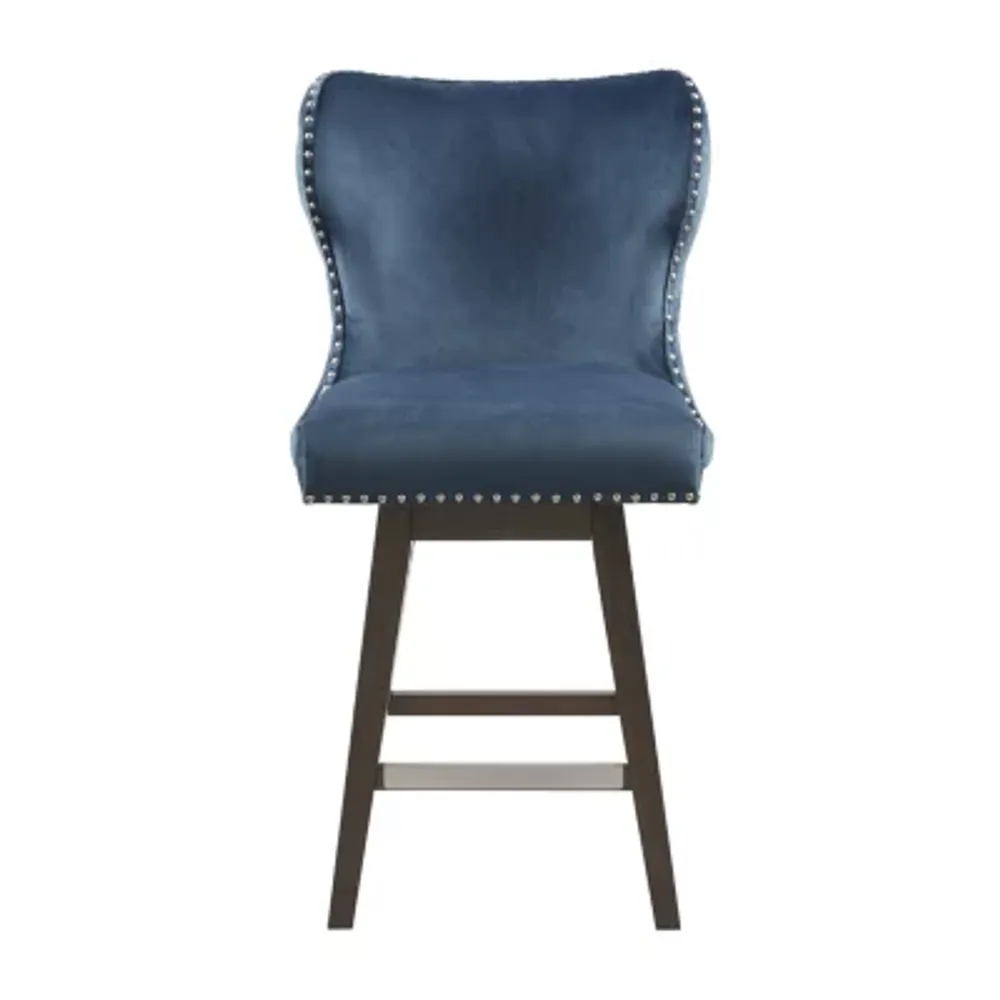 Madison Park Irvine Dining Room Collection Counter Height Swivel Bar Stool