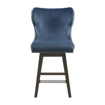 Madison Park Irvine Dining Room Collection Counter Height Swivel Bar Stool