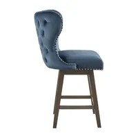 Madison Park Irvine Dining Room Collection Counter Height Swivel Bar Stool