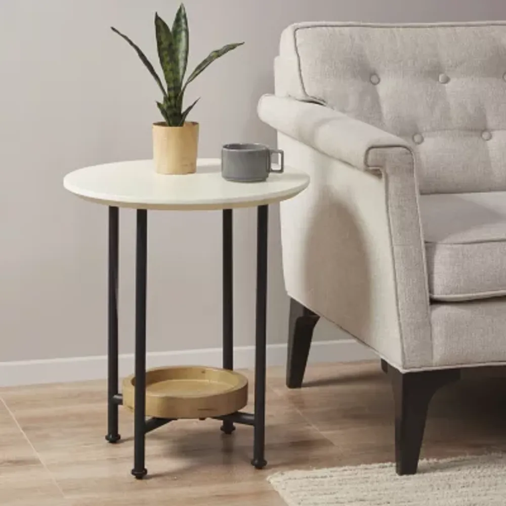 Madison Park Beauchamp Living Room Collection End Table