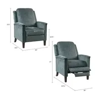 Madison Park Cecile Push Back Recliner