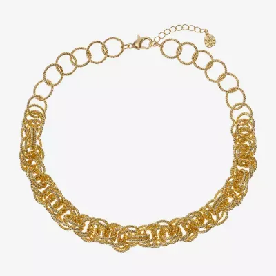 Monet Jewelry 18 Inch Link Collar Necklace